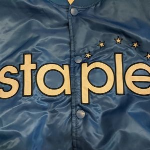 Staple bomber jacket blue,XXL